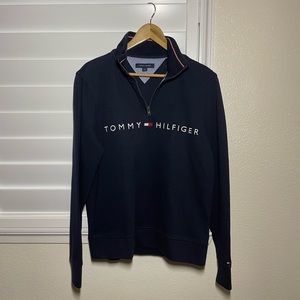 Men’s Navy Tommy Hilfiger Quarter Zip